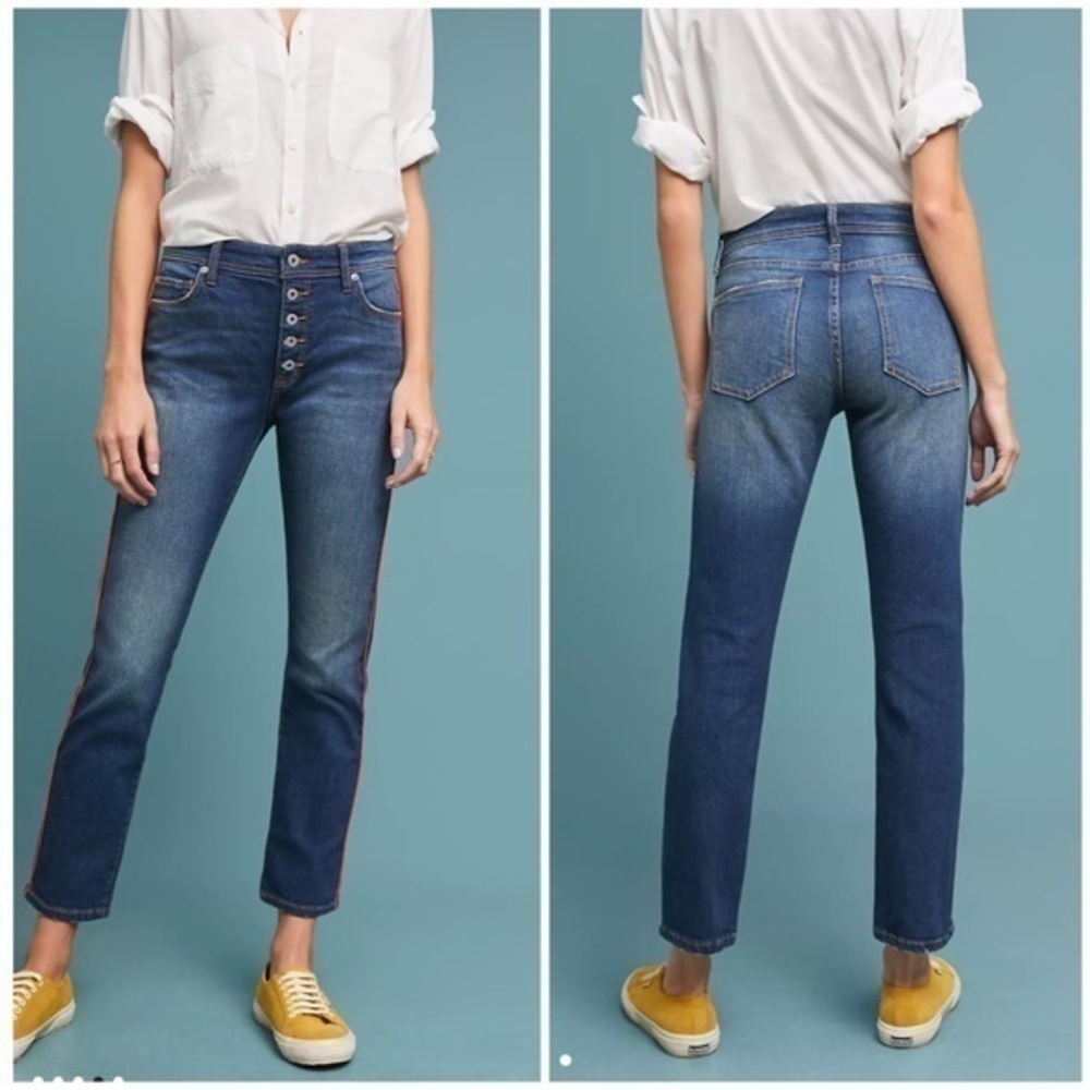 Anthropologie Pilcro and the letterpress relaxed straight jeans - Picture 2 of 9